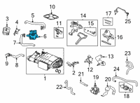 OEM 2021 Acura TLX MODULE ASSY Diagram - 17391-TGZ-A00