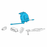 OEM 2013 Buick Regal Clock Spring Diagram - 23479396