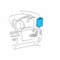 OEM Toyota Antitheft Module Diagram - 89780-04030