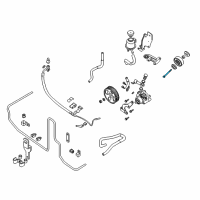 OEM Nissan Frontier Shaft-Idler Pulley Diagram - 11928-EA20A