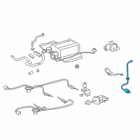 OEM Lexus LS460 Sensor, Oxygen Diagram - 89465-50170