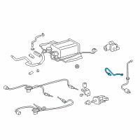 OEM 2012 Lexus LS460 Sensor, Air Fuel Ratio Diagram - 89467-50040