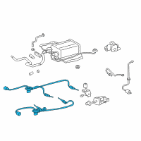 OEM 2016 Lexus LS600h Sensor, Exhaust Gas Temperature Diagram - 89425-50040