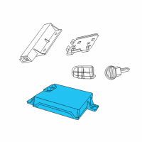 OEM Dodge Journey Receiver-Hub Diagram - 68214570AD