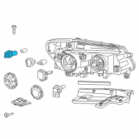 OEM 2015 Chevrolet SS Socket Diagram - 92266969