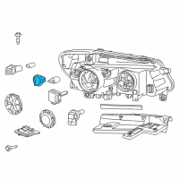 OEM 2017 Chevrolet SS Socket Diagram - 92266968