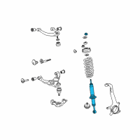 OEM 2007 Toyota Tacoma Strut Diagram - 48510-09L80