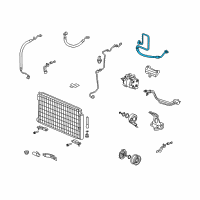 OEM 2011 Honda Civic Hose, Discharge Diagram - 80316-SNE-A01