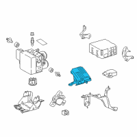 OEM 2014 Lexus GS450h Computer Assembly, SKID Diagram - 895B0-30140
