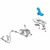 OEM 2019 Cadillac ATS Shift Knob Diagram - 22979598