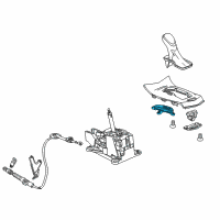 OEM 2013 Cadillac ATS Shift Indicator Diagram - 23212351