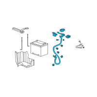 OEM Acura Cable Assembly, Starter Diagram - 32410-STX-A01