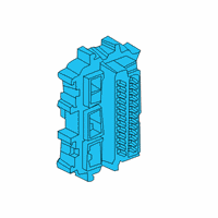 OEM 2019 Infiniti QX50 Block Assembly-Junction Diagram - 24350-5NA0A