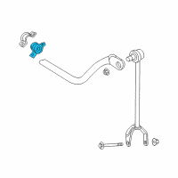 OEM 2018 Lexus LS500h Bush, Stabilizer, Rear Diagram - 48818-50080