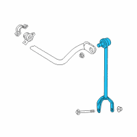 OEM Lexus LC500 Link Assy, Rear Stabilizer Diagram - 48840-11010