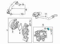 OEM 2019 BMW X2 PREFORMED SEAL Diagram - 11-53-9-430-898