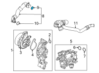 OEM BMW X1 O-RING Diagram - 11-53-9-454-997