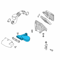 OEM Hyundai Santa Fe Sport Duct Assembly-Air Diagram - 28210-4Z200