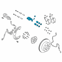 OEM 2021 Ram 2500 CALIPER-Disc Brake Diagram - 68453093AB