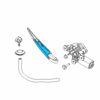 OEM Dodge Durango Arm-Rear WIPER Diagram - 68079870AA