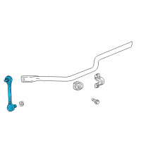 OEM 2017 Buick Envision Stabilizer Link Diagram - 22925685