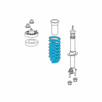 OEM Ford F-150 Coil Spring Diagram - FL3Z-5310-G