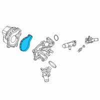 OEM 2022 Honda Accord Gasket, Water Pump Diagram - 19222-5K0-A01