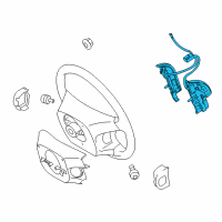OEM Toyota Highlander Switch Assembly Diagram - 84250-0E190