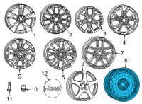 OEM Jeep Grand Cherokee L STEEL Diagram - 4755313AA