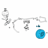 OEM 2015 Jeep Grand Cherokee Booster-Power Brake Diagram - 68259553AA