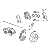 OEM 2019 Ram 1500 Screw-TORX Head Diagram - 6512156AA