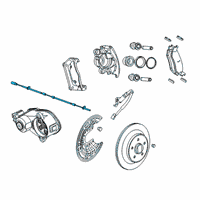 OEM 2020 Ram 1500 Sensor-Wheel Speed Diagram - 68262947AE