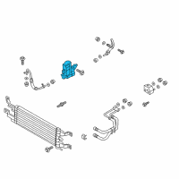 OEM 2020 Ford Police Responder Hybrid PUMP ASY - OIL Diagram - LX6Z-7P086-B