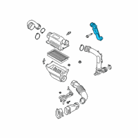 OEM 2020 Lincoln Aviator Air Duct Diagram - L1MZ-9C623-B