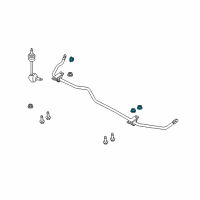 OEM 2009 Ford Fusion Damper Nut Diagram - -W520213-S440