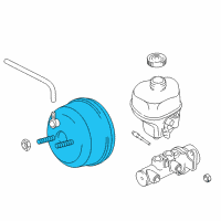 OEM 2004 Dodge Ram 1500 Booster-Power Brake Diagram - 5080887AA