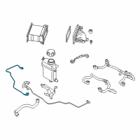 OEM BMW 760Li Return Hose Diagram - 17-12-7-591-101