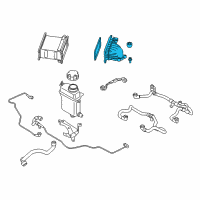 OEM BMW 760Li Air Channel Diagram - 17-51-7-578-863