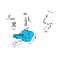 OEM Chevrolet Camaro Fuel Tank Diagram - 22860244