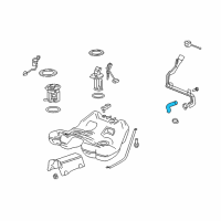 OEM 2014 Chevrolet Camaro Hose, Fuel Tank Filler Diagram - 92225312