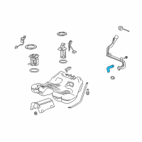 OEM Chevrolet Camaro Hose, Fuel Tank Filler Diagram - 92225312