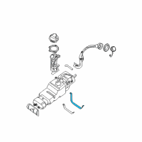 OEM Nissan Titan Band Assy-Fuel Tank, Mounting Diagram - 17407-7S000