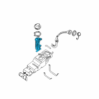 OEM Nissan Titan Complete Fuel Pump Diagram - 17040-ZQ61E