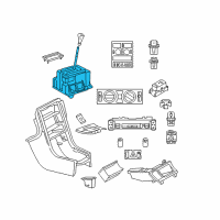 OEM Chrysler Crossfire ACTUATOR-Transmission GEARSHIFT Diagram - 5102790AA