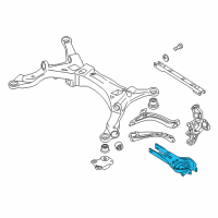 OEM 2005 Ford Five Hundred Lower Control Arm Diagram - 7F9Z-5A649-TR