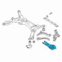 OEM Ford Freestyle Lower Control Arm Diagram - 7F9Z-5A649-TR