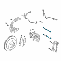 OEM Ford Ranger Mount Kit Diagram - EB3Z-2C150-C