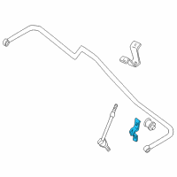 OEM 1999 Infiniti QX4 Clip-Stabilizer Mounting Diagram - 56233-0W000