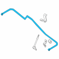 OEM 1998 Infiniti QX4 STABILIZER - Rear Diagram - 56230-4W900