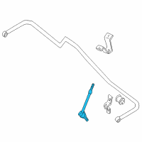 OEM 2003 Infiniti QX4 Rod Assy-Connecting, Stabilizer Diagram - 56260-2W100